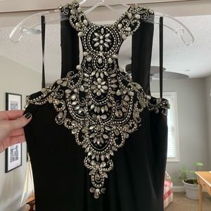 Mac Duggal Long Black Ballgown